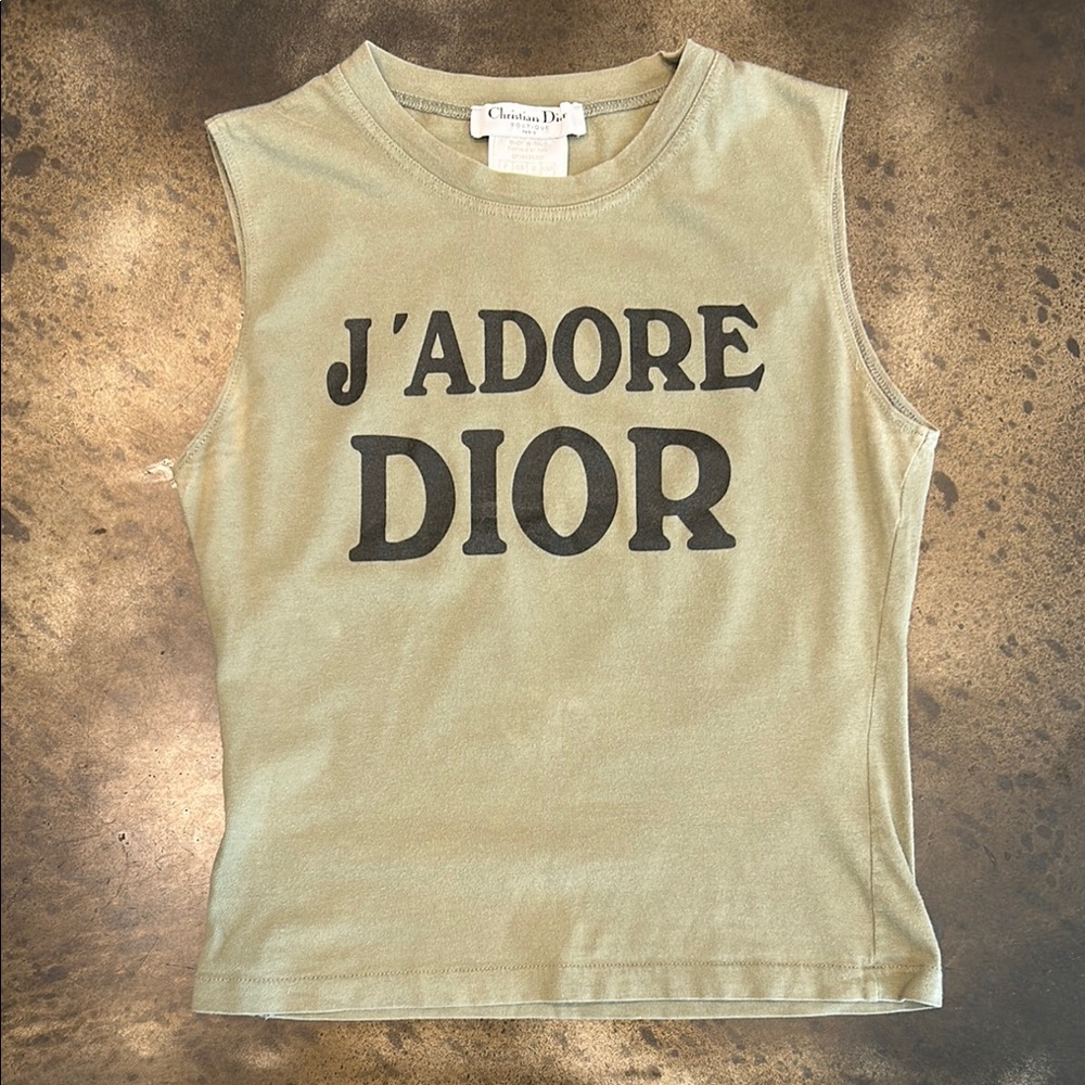 Christian Dior J'adore Tank Top